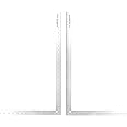 KEARING L-Square Curve Ruler,24 x 14inch and 60 x 35cm Aviation Aluminum Fashion Designer's Ruler for Pattern Making