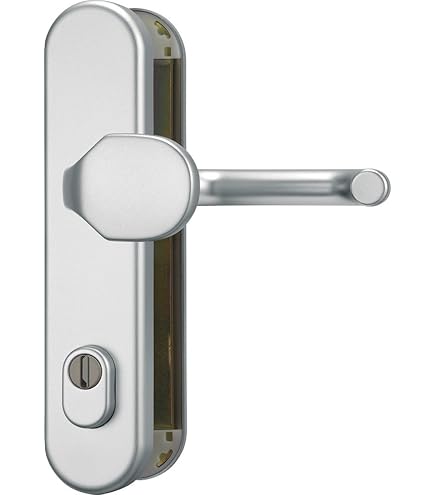 Hoppe House Door Entrance Paris ö Standard Spacing 88 Mm Matt Stainless - View #2