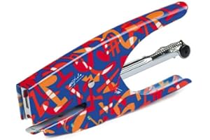 ITERNET Cucitrice manuale a pinza POP OFFICE COLLECTION acciaio cromato fantasia