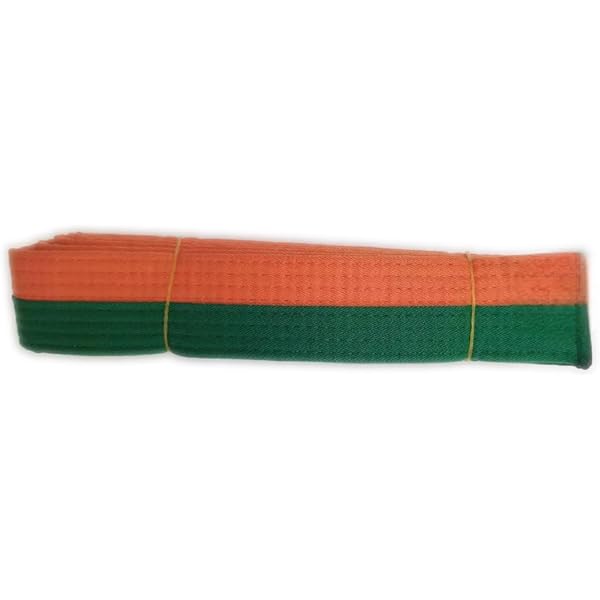 Cintura Per Arti Marziali Deluxe - Larghezza 2 Pollici, Rosso/Bianco, Per Istruttori - Foto 10