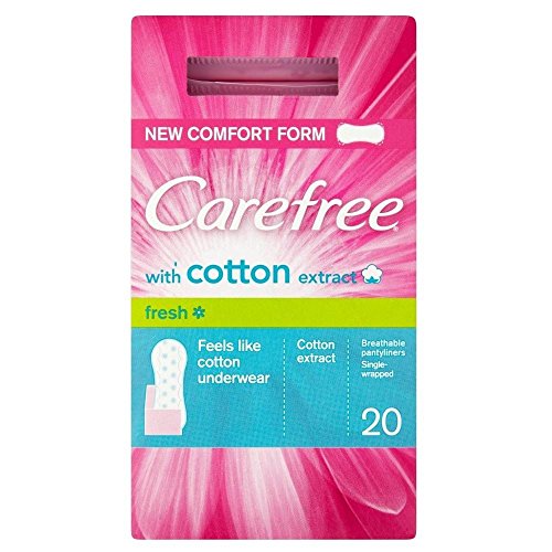 Preisvergleich Produktbild Sorglos Atmungsaktiver Baumwolle Frisch Einzeln Verpackt Slipeinlagen (20)