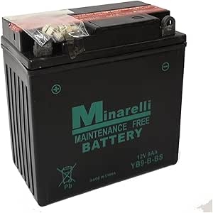 Batteria YB4L-B 12V 4Ah Per Piaggio Liberty 50 2T 97-05 - Batteria Moto Scooter Motorparts - Foto 2