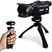Produktbild igadgitz PT310 Schwarz Kompaktes Dreibeiniges Mini-Tischstativ und Griff Stabilisator für Canon Legria HF G25, HF R66, HF R506, HF G30 High Definition Videokameras