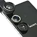 Produktbild First2savvv JTSJ-XX-A01 schwarz 3 in 1 Clip-On Kamera Adapter Optische Weitwinkelobjektiv FishEye Fischauge Objektiv Linse & Micro Objektiv Linsen Smartphone Handy Universal für apple iPhone 5&apple ipod touch 5th generation&iPhone 5S/5C & HTC Desire 620 320 HTC M9 Plus ONE E9 Nokia Lumia 640XL/ 640 Samsung Galaxy S6 S6 edge A5/ A3 Core Prime Sony Xperia M4 aqua/E4g HUAWEI Y3 Y625 Ascend G620S/ G620/Y520/Y221/G730 / Y600 MATE 7 MINI, HUAWEI MATE 7 Compact blackberry leap