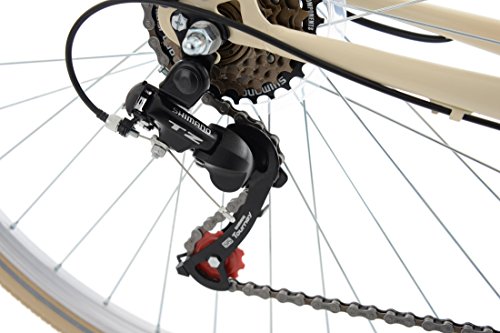 KS Cycling Damenfahrrad Cityrad Casino 6 Gänge, Beige, 28, 701C - 3