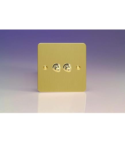 Placca Esterna Per Miscelatore Doccia Incasso Gretha Termostatico A 2 Vie Ottone Spazzolato - Foto 4