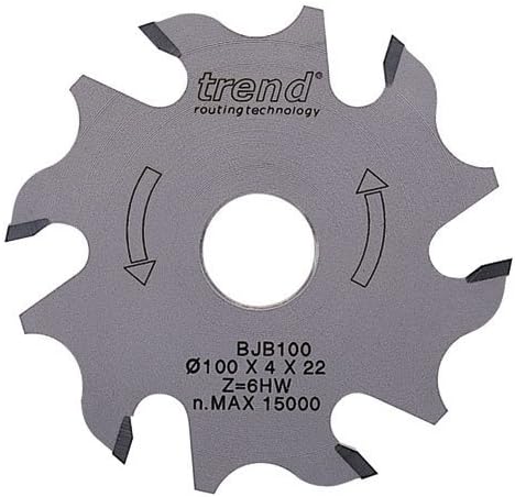 Advanced Trend Professional Biscuit Blade 100mmx6Tx22mm Scriber (Jointing Systems / Biscuit Jointer Blades) [Pack of 1] --