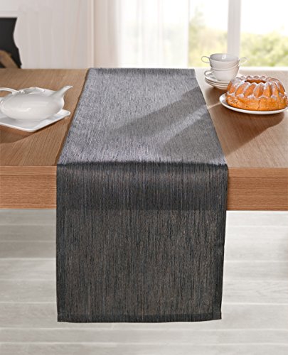 Tischläufer „Eleganz“, braun/grau - 4