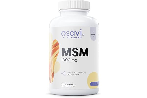 Osavi MSM, 1000mg - 120 vcaps