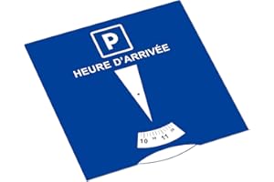 kinoco Lot de 1 Disque Bleu de Stationnement Horodateur Europeen Stationnement - Accessoires Auto