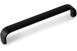 SOTECH Maniglia per mobili DALE BA 160 mm nero opaco Maniglia per cassetto Maniglia per cucina Maniglia per armadio