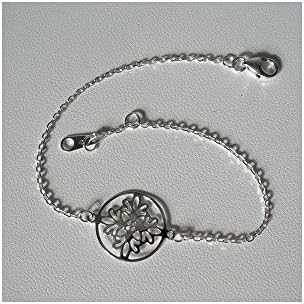 Iznik Motif Bracelet. Sterling Silver 925 bragfl