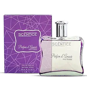 Scentice Parfum dAmour Eau De Parfum - Long Lasting Perfume For Women - Valentine Gift for Girls- 100 ml