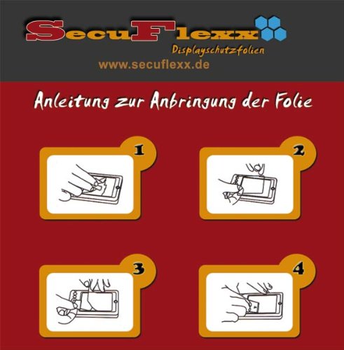 ANTIREFLEX Displayschutzfolie passend für IBM Lenovo IdeaPad G710, entspiegelte Folie von SecuFlexx - 3