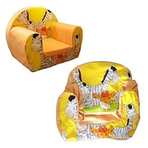 Ready Steady Bed Savannah Zebra Cover for Children's Foam Armchair