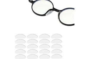 YEENANO Nasello In Silicone,10 Paia Naselli Antiscivolo Per Occhiali Nasello Per Occhiali Naselli Occhiali Gommini Occhiali Naso Nasello Pere Gommini Per Occhiali,per Occhiali da Vista e per Occhiali da Sole