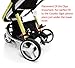 Baby Travel Stroller Pram Three Wheeler Buggy Board Kiddie Kiddy Board For Cosatto Giggle Black