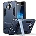 Produktbild Lumia 950 XL Tasche, Terrapin Silikon + Polycarbonat Hülle mit Standfunktion für Microsoft Lumia 950 XL Hülle Dunkelblau