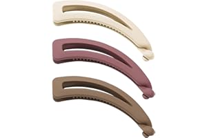 DAZZLUXE Bananowe spinki do włosów dla kobiet z cienkimi włosiami