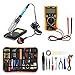Price comparison product image [UPGRATED] Zeepin Soldering Iron Kit 60W Adjustable Temperature Welding Tool, Multi Upgraded Welding Kit for Various Repair