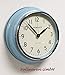 Produktbild ORIGINAL NEWGATE Wanduhr COOKHOUSE KETTLE BLUE 50th BRITISH DESIGN Uhr blau