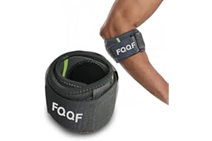 EAASOK NANQUAN Tutore Epicondilite Gomito,Fascia Gomito Palestra Regolabile,Tutore Gomito per Alleviare Il Dolore da Tendinite e Lesioni,Ideale per Tennisti,Golfisti,Traspirante e Leggero,Uomini e Donne