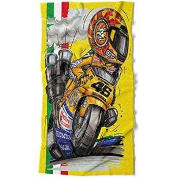 Koolart Honda 500gp Valentino Rossi Serviette De Plage Xl