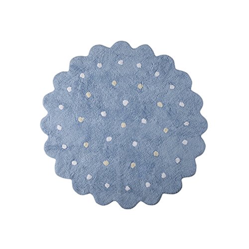 Lorena Canals Galletita Washable Rug (Blue)