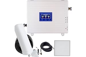 AYISSMOYE Amplificateur 4G 3G GSM Bande 1/3/8, Amplificateur de Réseau Mobile