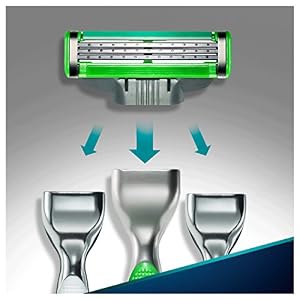 Gillette Mach3 Men's Razor Blades, Pack of 5 Mach 3 Sensitive - Image 3