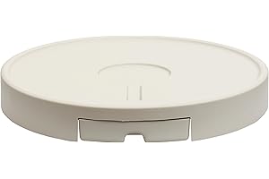 HEYQK Rodillo para plantas con ruedas invisibles, soporte para plantas para interior y exterior, jardín, 420 mm, blanco lechoso, capacidad máxima de peso 200 kg (2 unidades) (milkywhite5hao)