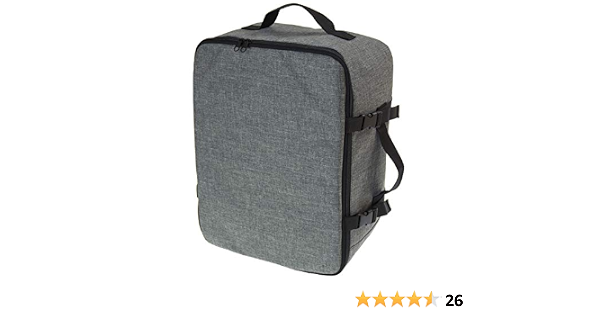 Bagaglio a mano per Ryanair Multifunzione Zaino da Viaggio Bagaglio Borsa  per Aereo cabina da viaggio Ideale per i voli Dimensioni 40x25x20cm Lino  [102] : Amazon.it: Valigeria