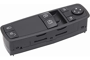 GEEANDLY Interruttori a pulsante per auto Pulsantiera Finestra A1698206410 Compatibile con Classe A W169 Classe B W245