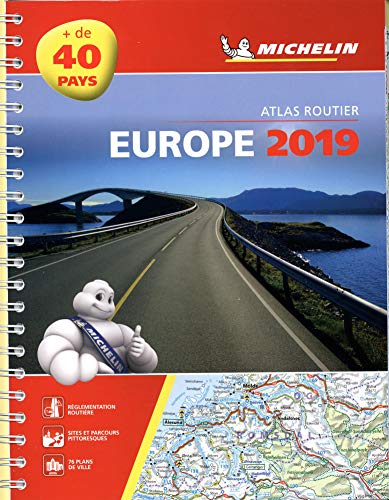 Téléchargez gratuitement ebook ebook Atlas Europe Michelin 2019 2067236229 DJVU RTF
