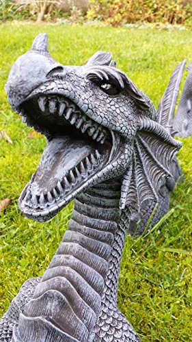 Großer 3 teiliger Drache Dragon Figur - 2
