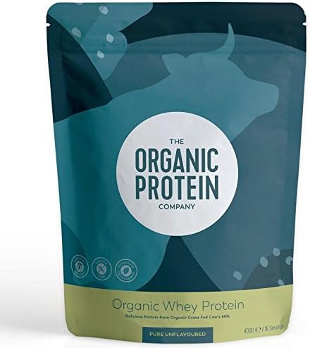 The Organic Protein Company | Pure Unflavoured Whey Protein | 8 x 10 x 25g