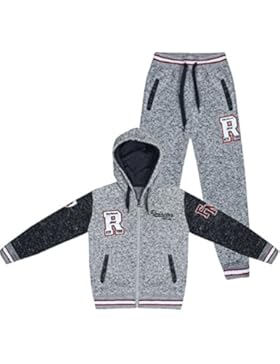 Jungen Trainingsanzug für Kinder, Pullover und Unterteil, 2-teiliges Set Sportanzüge