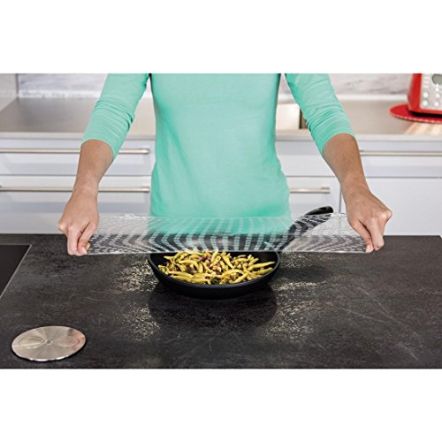 Xavax wiederverwendbare Silikon Frischhaltefolie (extrem dehnbare Silikondeckel, drei verschiedenen Größen für Schüssel, Töpfe oder Gläser, wasser- und luftdicht, 3er-Set) transparent - 5