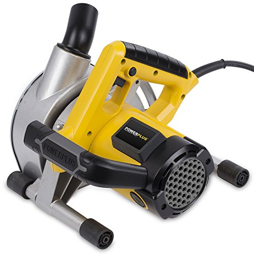 Mauernutfräse Schlitzfräse Mauerfräse mit 1.800 Watt Leistung 150 mm Diamanttrennscheiben – Art. POWX0650 - 2