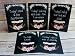 Baby Milestone Cards Alternative Funny Vintage Chalkboard