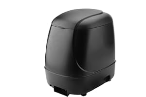 CUEI Automatic Fish Feeder, 10L Large Capacity Pond Outdoor Intelligent Automatic Fish Food Feeding Dispenser, Multi Gear Adjustment Control Fish Food Timer for Garden Pond Aquarium Koi Fish