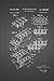 Produktbild JP London spmurjsglt25 Block Stück Brick Lego Kunst Ziegelsteinwand abnehmbarer Vintage Schwarz Grid Poster Patent Art at 91,4 x 61 cm