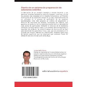 Diseño de un sistema de preparación de soluciones estériles: Filtración esterilizante de las soluciones empleadas en los procesos de purificación