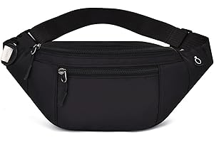 SNZ Marsupio Grande per Donna e Uomo, Marsupio Corsa, Marsupio Tattico, Marsupio Impermeabile, Marsupio da Lavoro, Cintura Regolabile per Ciclismo, Corsa, Jogging, Viaggio, Outdoor, Allenamento