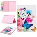Produktbild Neue iPad 9,7 2017 Fall, jeccy Leicht Slim Fit PU Leder Folio Flip Ständer Funktion Schutzhülle Wallet Cover mit Kredit/Id Card Slot für Apple New iPad 24,6 cm (2017), 3 Butterfly