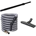 Kit accessori standard per aspirapolvere centralizzato con tubo tradizionale mt 9 (9 metri)
