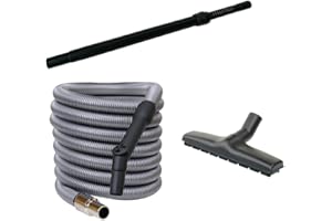 ASPIRASTORE Kit accessori standard per aspirapolvere centralizzato con tubo tradizionale mt 9 (9 metri)