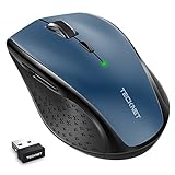 Pequeño Nano USB estilo receptor se conecta a su PC y puede permanecer allí, seleccionar la velocidad del cursor preferido; 4800/3200/2400/1600/1200/800 dpi, Plug & play, sin necesidad de instalar un controlador