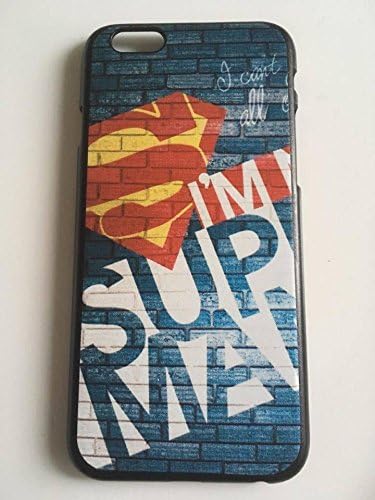 superman brick effect i phone 6/6s phone cover hard back case clip on