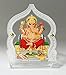 Eknoor Car Dashboard Idol- Goldplated- Ganesh ji with japa mala (prayer beads) RS.450.00